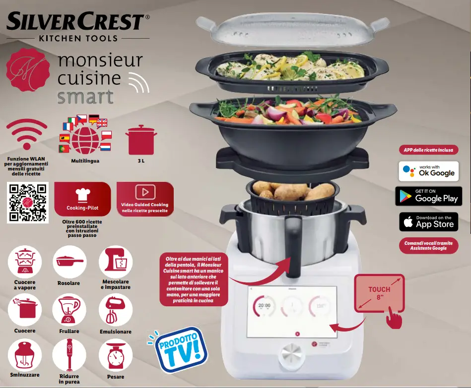 Monsieur Cuisine: il Nuovo Robot da Cucina Lidl