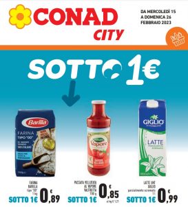 volantino conad city 15 febbraio