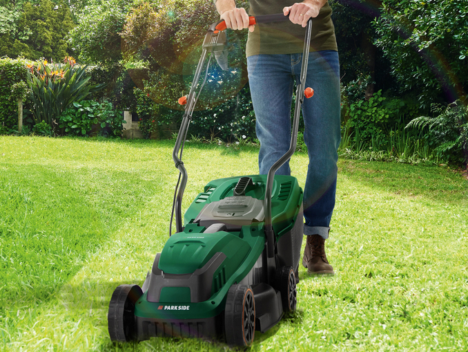 Offerte Lidl Parkside della settimana prossima dal 27 marzo, tosaerba elettrico