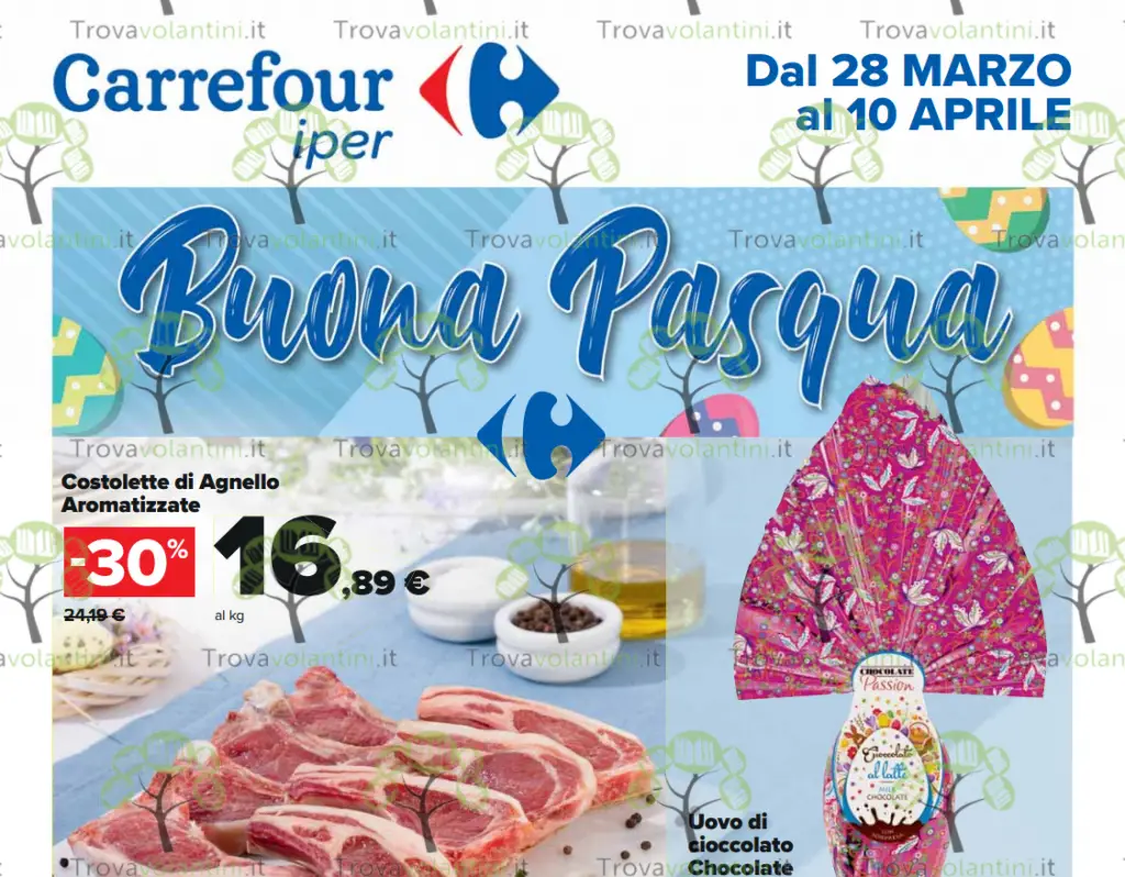 volantino Carrefour dal 28 marzo al 10 aprile