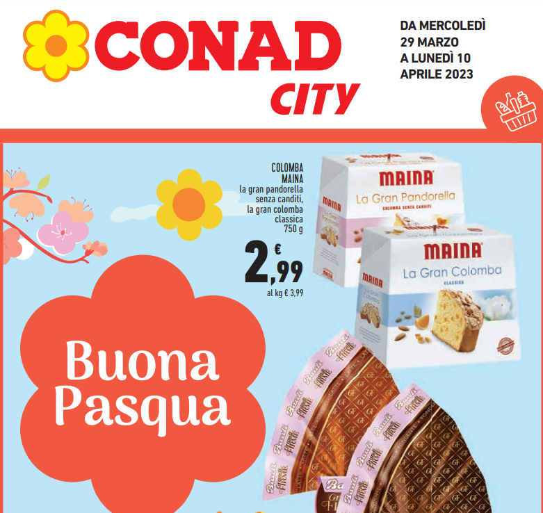 Volantino Conad City valido dal 29 marzo