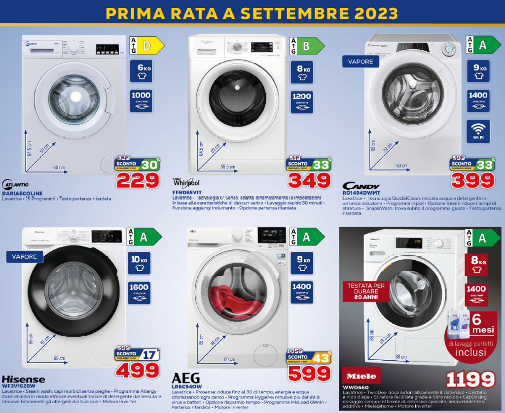 Rivoluziona la tua lavanderia Euronics Bruno presenta sconti esclusivi