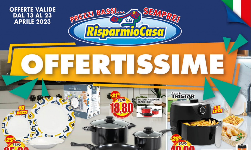 Nuovo Volantino RisparmioCasa valido dal 13 aprile