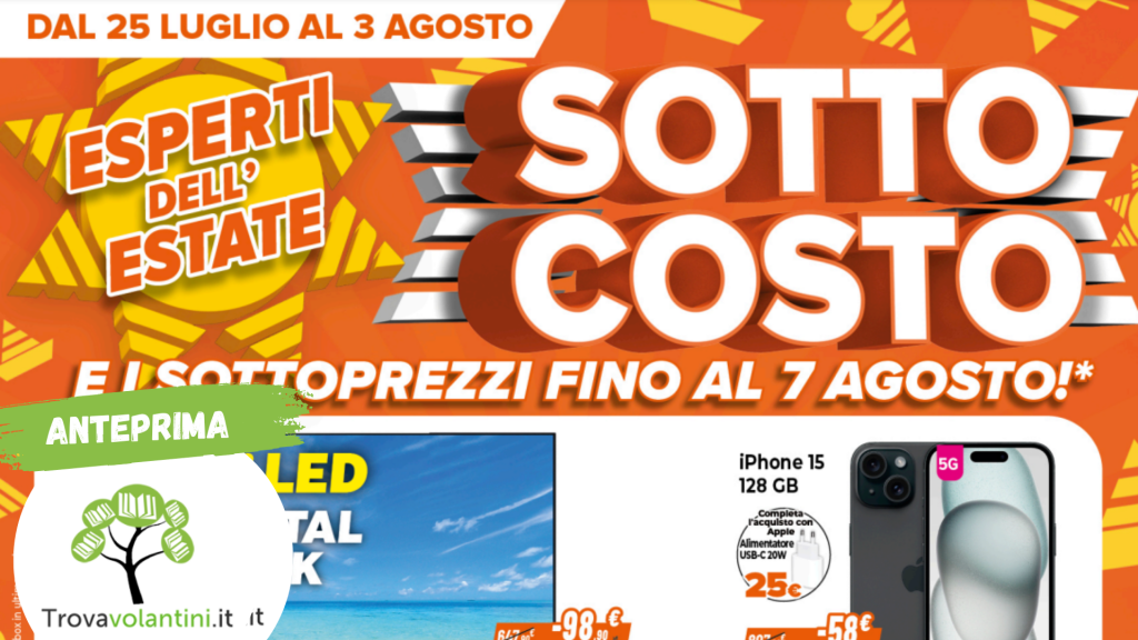 VOLANTINO EXPERT DAL 25 LUGLIO ALL 8 AGOSTO
