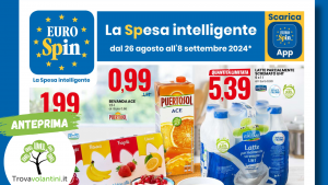 volantino eurospin dal 26 agosto