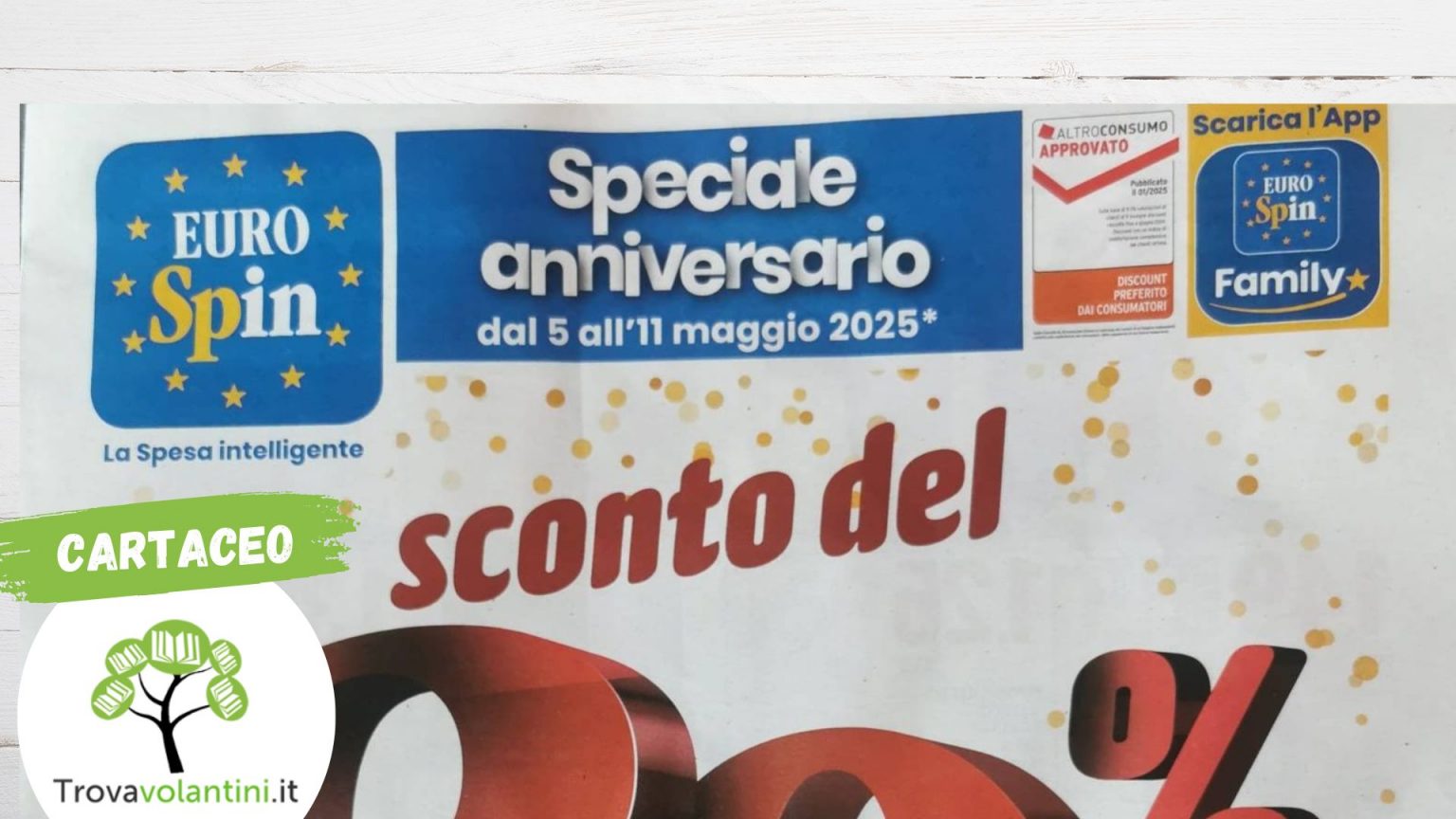 volantino eurospin dal 12 maggio 2025