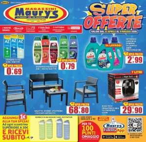 Promozione MAURY'S - Super offerte - Dal 23 Aprile al 9 Maggio 2026-01