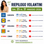 Nuovo Volantino Supermercati dal 25 al 31 Maggio 2026 #anteprima