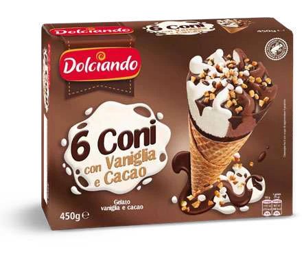 Coni gelato gusti assortiti  in offerta da Eurospin
