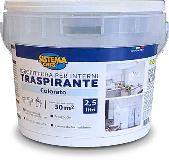 Idropittura traspirante colorata  in offerta da Eurospin
