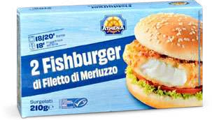 Fishburger di filetto di merluzzo  in offerta da Eurospin