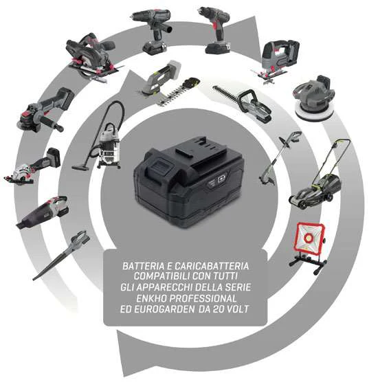 Trapano a batteria 2Ah  in offerta da Eurospin