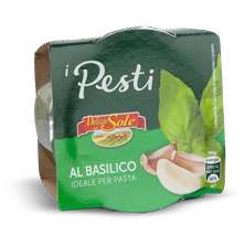 Pesto al basilico con/senza aglio  in offerta da Eurospin