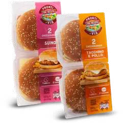 Cheeseburger suino/tacchino e pollo  in offerta da Eurospin