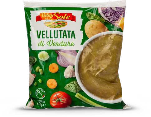 Vellutata di verdure Delizie dal Sole in offerta da Eurospin