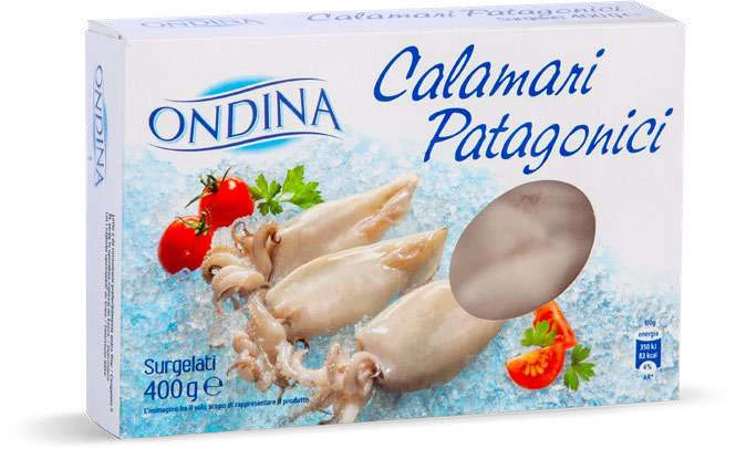 Calamari patagonici interi puliti Ondina in offerta da Eurospin