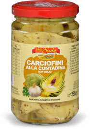 Carciofini alla contadina sottolio  in offerta da Eurospin