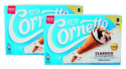 Cornetto classico Algida in offerta da Conad Lazio