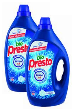 Detersivo liquido per lavatrice Bio Presto in offerta da Conad Lazio