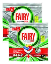Caps per lavastoviglie Platinum Plus Fairy in offerta da Conad Lazio