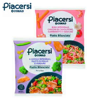 Piatto bilanciato Conad Piacersi in offerta da Conad Lazio