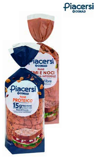 Pane proteico Conad Piacersi in offerta da Conad Lazio