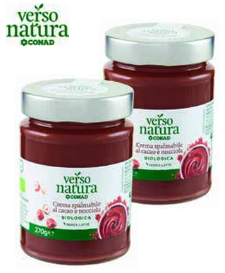 Crema spalmabile biologica Conad Verso Natura in offerta da Conad Lazio