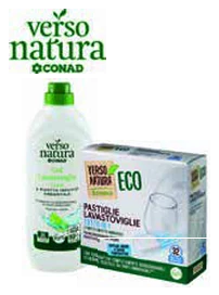 Detersivo per lavastoviglie Conad Verso Natura in offerta da Conad Lazio