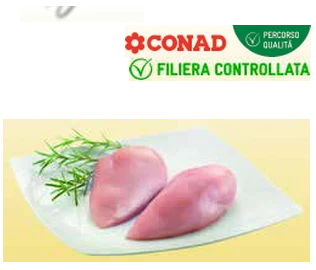 Petto di pollo intero Conad Percorso Qualità in offerta da Conad Lazio