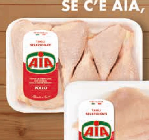 Fusi di pollo AIA in offerta da Conad Lazio