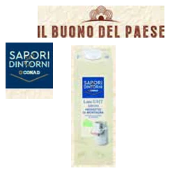 Latte UHT di montagna Sapori&Dintorni Conad in offerta da Conad Lazio