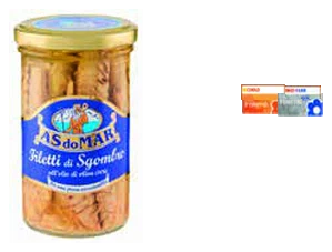Filetti di sgombro Às do Mar in offerta da Conad Lazio