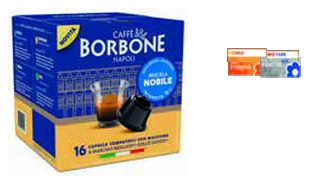 Capsule compatibili Nescafé Dolce Gusto Caffè Borbone in offerta da Conad Lazio