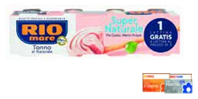 Tonno Super Naturale Rio Mare in offerta da Conad Lazio