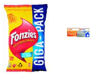 Gli Originali Giga-Pack Fonzies in offerta da Conad Lazio