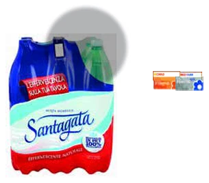 Acqua effervescente naturale Santagata in offerta da Conad Lazio