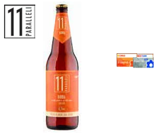 Birra bionda Conad 11 Paralleli in offerta da Conad Lazio