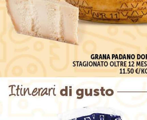 Grana Padano DOP stagionato oltre 12 mesi Grana Padano in offerta da Decò