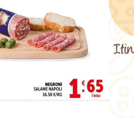 Salame Napoli  in offerta da Decò
