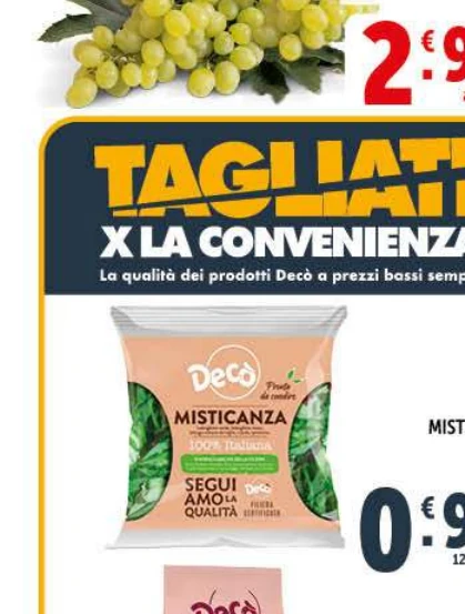 Misticanza  in offerta da Decò