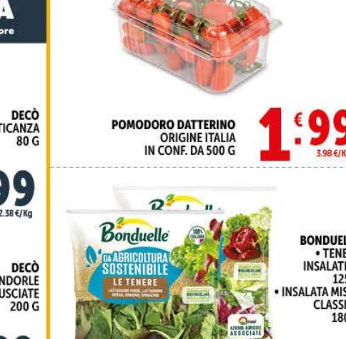Pomodoro datterino  in offerta da Decò