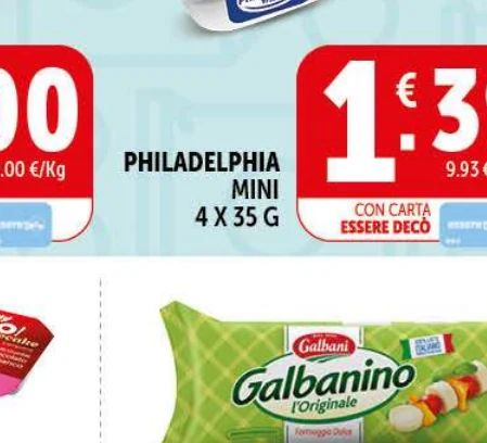 Philadelphia Mini Philadelphia in offerta da Decò