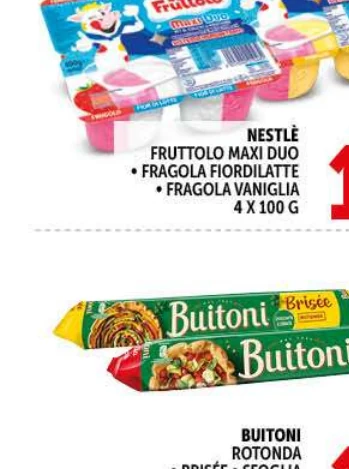 Fruttolo Maxi Duo Nestlé in offerta da Decò