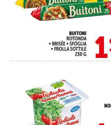 Pasta sfoglia / brisée / frolla Buitoni Buitoni in offerta da Decò