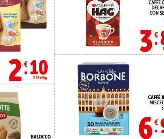 Caffè Borbone miscela Caffè Borbone in offerta da Decò
