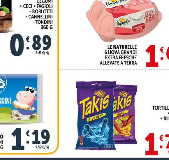 Uova grandi extra fresche allevate a terra  in offerta da Decò