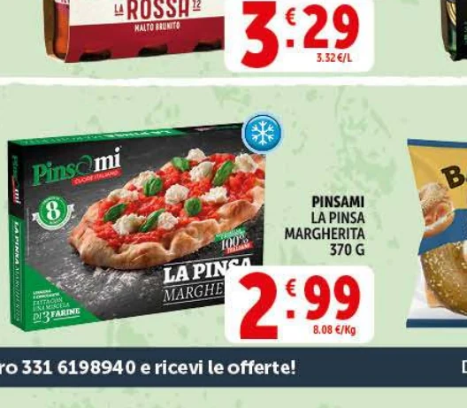 Pizza margherita  in offerta da Decò