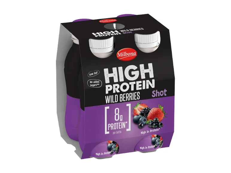 Mini drink High Protein MILBONA in offerta da Lidl
