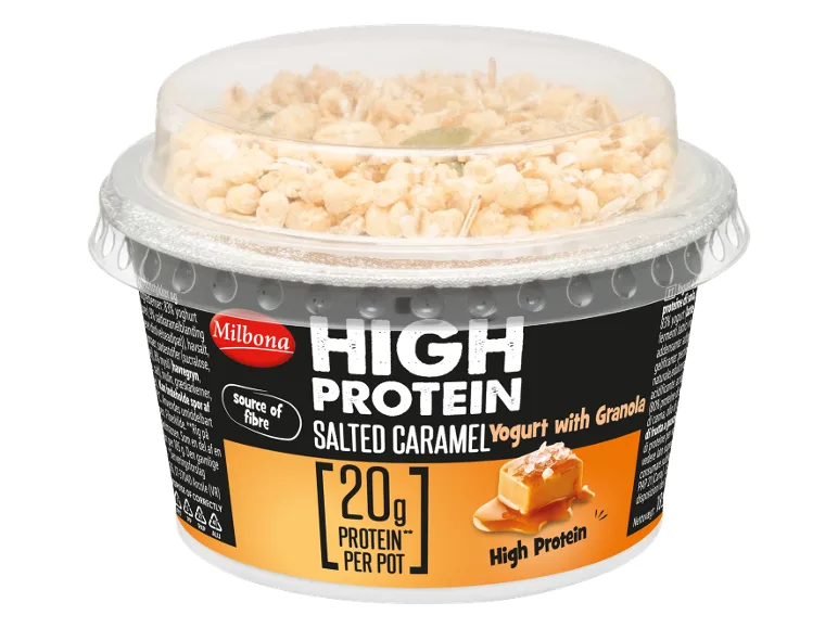 Yogurt High Protein con granola MILBONA in offerta da Lidl