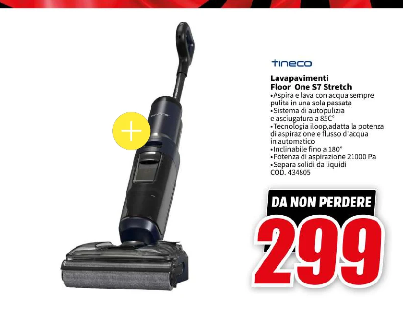 tineco Lavapavimenti  in offerta da MediaWorld